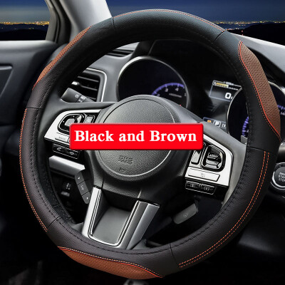 

Car Steering Wheel Covers For Subaru XV 2018-2019 Internal Decoration PU Leather Steering Covers