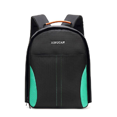 

Camera Backpack DSLR Waterproof Scratchproof Bag Photo Video Travel Outdoor Case Hiking for Canon EOS 20Dcolorgreen red Purple