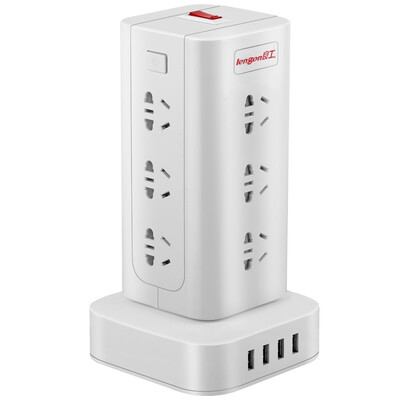 

LIANGGONG (lengon) XD-U1012U пластина с кабельной USB-удлинитель розетка вставлена ​​строкой под-руку управляющих переключателями серии многослойной