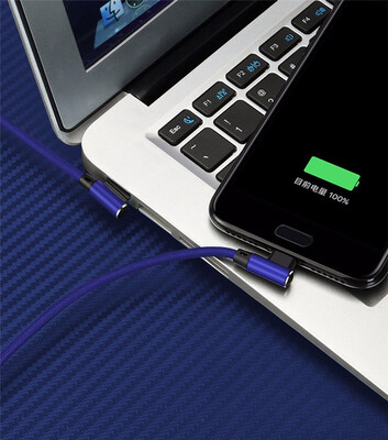 

Elbow 90 degree For Xiaomi mi8 Type C cable one plus 6 Double-sided Plug Data USB Cable Fast Charging for Samsung A8 s9