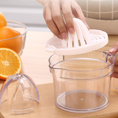 

New orange Juicer machine With Lid Hand Juice Bottle Press Cup Lemon Squeezer Citrus maker Egg separator kitchen accessories