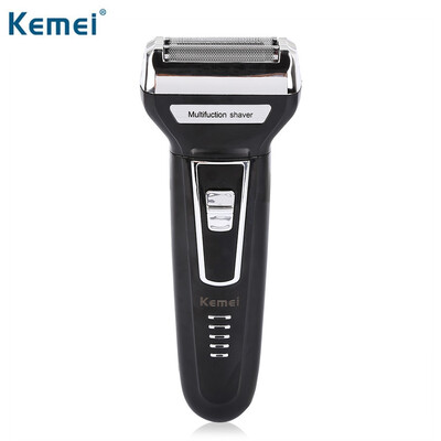 

Kemei KM - 6558 Reciprocating Three Blades Electric Shaver Travel Use Safe Razor for Men
