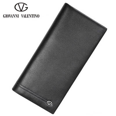 

Giovanni Valentino GIOVANNI VALENTINO Mens Wallet Long Leather Mens Wallet Wallet Business Mobile Phone Bag 72058111010F Black