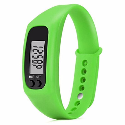 

Run Step Watch Sport Bracelet Fitness Tracker Pedometer Calorie Counter Digital LCD Walking Distance