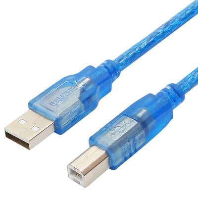 

Shanze (SAMZHE) UK-415 USB 2.0 линии передачи данных принтера высокоскоростной пара B A хорошо известно AM / BM кабель USB-порт на стороне печать линия 1,5 м