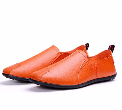 

PU leather male doudou leisure shoes a foot pedal lazy tide shoes love shoes new hot sales