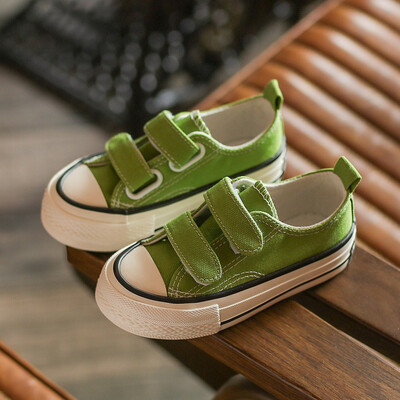 

Children Shoes Girls Boys Casual Shoes 2018 Autumn Fashion Candy Color Breathable Student Canvas Sport Sneakers Boys Shoes