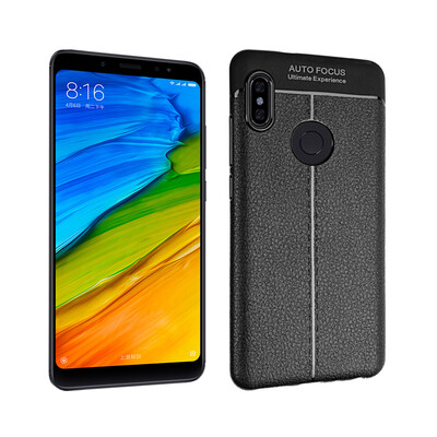 

Goowiiz Phone Case For Xiaomi Redmi Note 5 Pro Fashion Leather PU Pattern TPU Soft Silicone Prevent falling