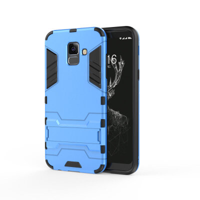 

for Samsung Galaxy A6 2018 A600F A600 Shockproof Hard Phone Case for Samsung Galaxy A6 A6 plus 2018 Combo Armor Case Back Cover