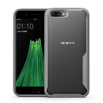 

Goowiiz Luxury Phone Case For Oppo R11R11 Plus HD Clear Acrylic TPU Silicone Prevent falling Full protection