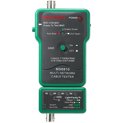 

Huayi MASTECH MS6810 dual-use coaxial cable network tester measuring coaxial cable network cable tester