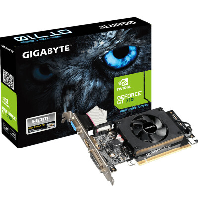 

GIGABYTE GV-N710D3-1GL 954MHz 1800MHz 1GB 64bit GDDR3 Graphics Card