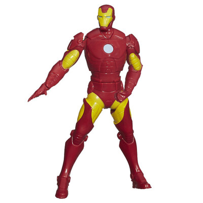 

Hasbro (Hasbro) Marvel Мстители 6 дюймов бой воинов Игрушки Железный Человек (красный и желтый) B1812
