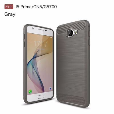 

For Samsung Galaxy J5 Prime ON5 G5700 Carbon Fiber Phone Cases Soft TPU Anti-Knock Cover For Samsung Galaxy J5 Prime Case