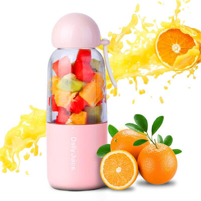 

Gan Yue qianyue wedding gift to send lover to send wife portable juice machine mini household electric fruit cup fruit juice cup pink