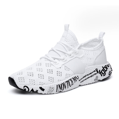 

Damaizhang Men Soft Breathable Casual Sport Running Shoes Fashion Mesh Lace Up Sneaker