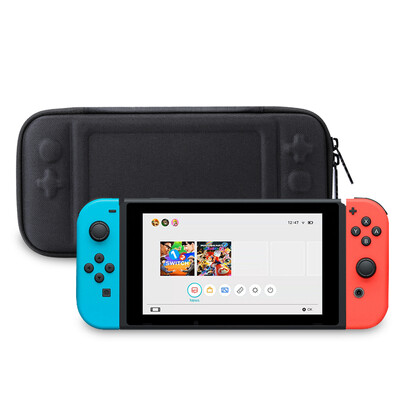 

BUBM Nintendo switch package ns accessories package hard shell storage box game machine storage package switch protection package ultra-thin switch-ES gray
