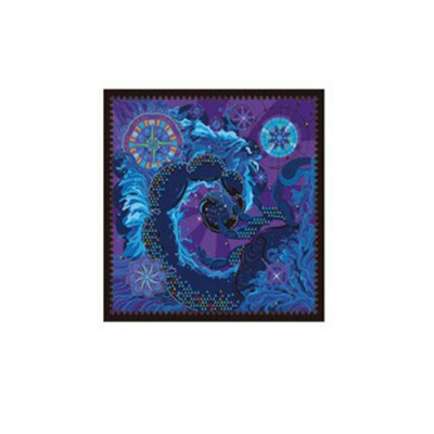

Womens 100 Silk Scarf Gift Square Towel 060