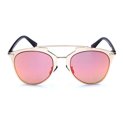 

FEIDU 2016 Reflected Cat Eye Sunglasses Women Brand Designer UV400 Metal Fame Retro Vintage sun glasses Oculos De Sol Feminino