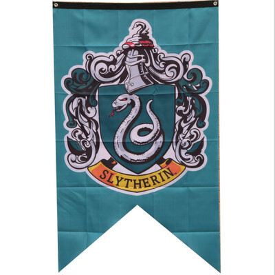 

4930inch Flag Banners Gryffindor Slytherin Hufflerpuff Ravenclaw Boys Girls Kids Decor Harry Potter Christmas Party Supplies