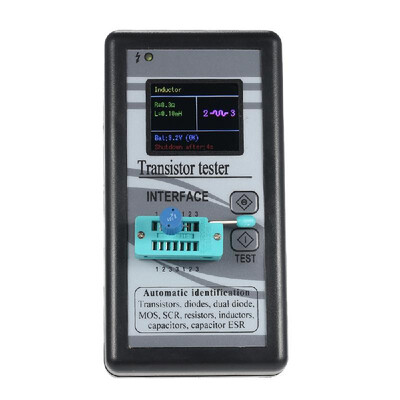 

Tools Multi-functional Transistor Tester 128160 TFT Color Display Diode Thyristor Capacitance Resistor Inductance MOSFET ESR LCR