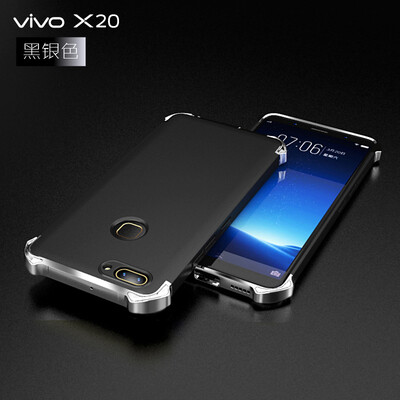 

Goowiiz Phone Case For Vivo X20X20 Plus Fashion Plating Matte Hard PC Hybrid Prevent falling Full Protection