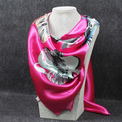 

New scarf Womens Silk Scarf Large square scarf silk scarf Neck Square scarf