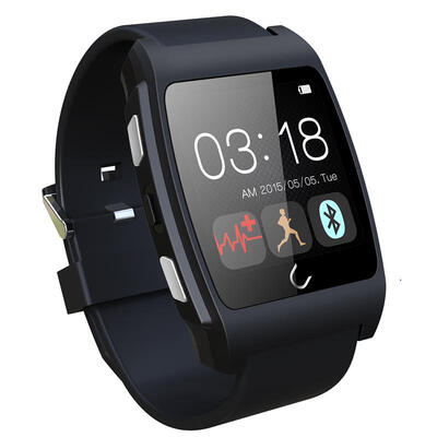 

Bluetooth фитнес - умные часы телефона совместим с iOS и Android смартфон с наушники / fm / музыкальный проигрыватель / компас / пульсометр / книги / Bluetooth для / уведомления Sync / шагомер
