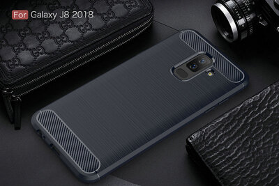 

WIERSS Shockproof phone case cover for Samsung Galaxy J8 2018 J800 SM-J800F Slim Armor case Back cover Etui Fundas Capa Coque
