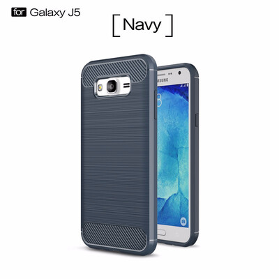 

For Samsung Galaxy Galaxy J52015 J500 Carbon Fiber Phone Cases Soft TPU Anti-Knock Cover For Samsung Galaxy J52015 J500 case