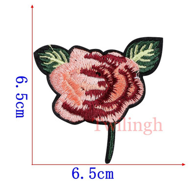 

1 pcs Brand Patches Flower Style Sticker Sequins Clothes Embroidered Patches For Clothing Bags Shoes DIY Motif Women Applique