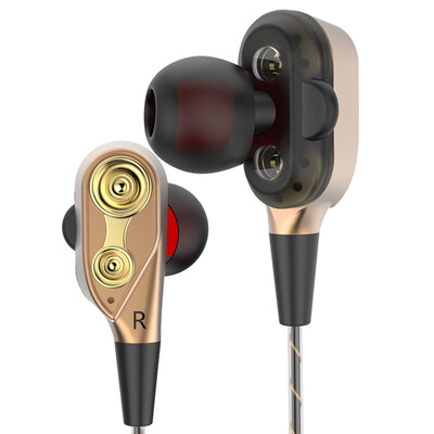 

STONEGO Dual Driver Earbuds for Music In Ear Headphones with Microphone High-fidelity Audio&Deep Bass Volume Control Headset