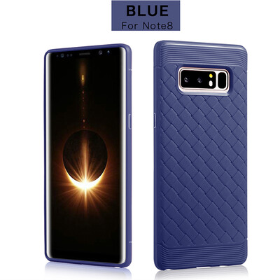 

Goowiiz роскошный корпус телефона для Samsung Galaxy Note 8 очень вентиляция плетение мягкий защита от падения защита