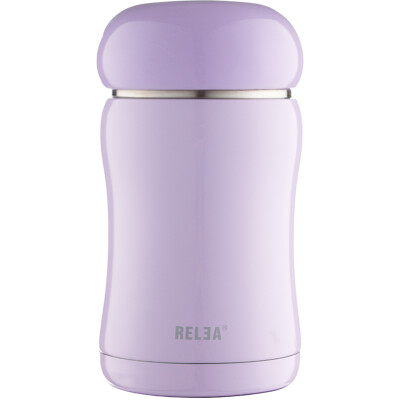 

Jingdong supermarket] things biological insulation cup Christmas gift stainless steel pot core cute portable birthday gift to send girls toot cup 210ml taro purple