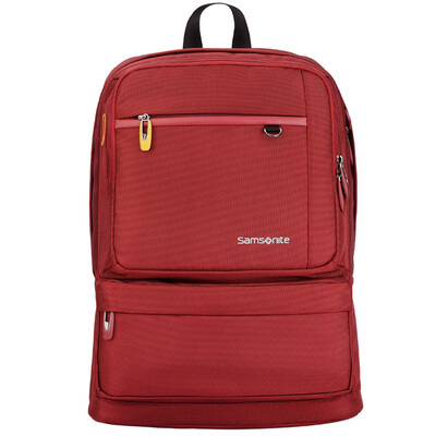 

Samsonite WHARTON urban casual business backpack 156-inch computer bag 36B10003 deep red