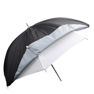 

Sidande Reu-60 Reflective umbrella outside the black silver white reflective umbrella photography umbrella studio reflective props detachable soft umbrella 32-inch