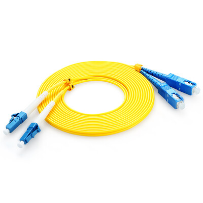 

FSC-108 Telecom grade fiber jumpers LC-SC single-mode dual-core transceiver pigtail 3 meters