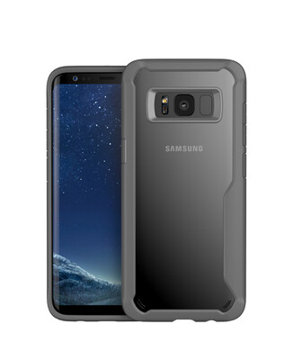 

Goowiiz Luxury Phone Case For Samsung Galaxy S8S8 Plus HD Clear Acrylic TPU Silicone Prevent falling Full protection