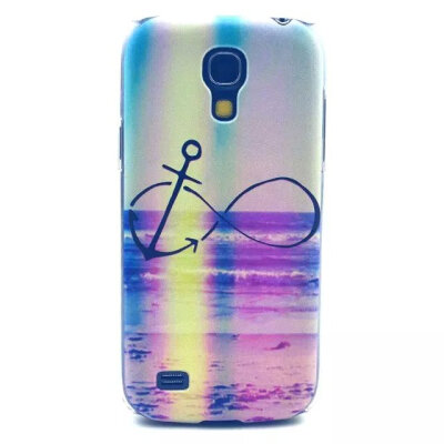 

MITI Case For Samsung Galaxy S4 Mini Colorful Printing Drawing Transparent Plastic Phone Cover for Samsung i9190 Hard Phone Case