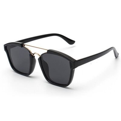 

FEIDU Vintage ABSTRACT Sunglasses Women Brand Designer Oversize Flat Lens Sun Glasses For Women Oculos De Sol Feminino