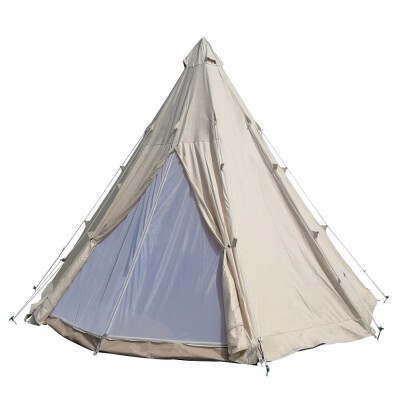 

Cotton Canvas Indian Teepee Tent In 4m Diamater