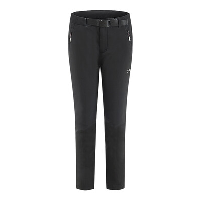 

TFO Gore-Tex Pants Men&Women Outdoor Soft Shell Mountaineering Plus Velvet Warm Travel Gore-Tex Pants 774832 Womens Black L