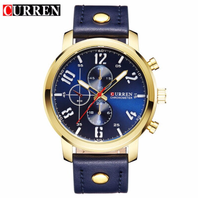 

CURREN Luxury Casual Men Watches Analog Military Sports Watch Quartz Male Wristwatches Relogio Masculino Montre Homme 8192