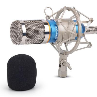 

Professional Condenser Microphone Mic Studio Sound Recording Dynamic Record BM800 Two Colors