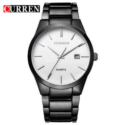 

CURREN Luxury Mens Analog Watch Analog sports Watch Wrist Watch Date Mens Watch Business Mens Quartz Watch Watch 8106