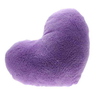 

Vanker Colors Soft Love Heart Shape Fluffy Throw Pillows Cushions Block Gifts for Lover