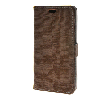 

MOONCASE Leather Wallet Flip Card Slot Pouch with Kickstand Shell Back Case Cover for Huawei Ascend Y520 Coffee