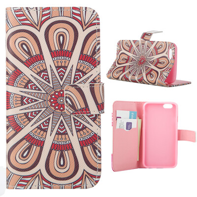 

MOONCASE ЧЕХОЛ ДЛЯ iPhone 6 / 6S (4.7") Flip PU Leather Fold Wallet Card Slot Kickstand Back [Pattern series] /a02