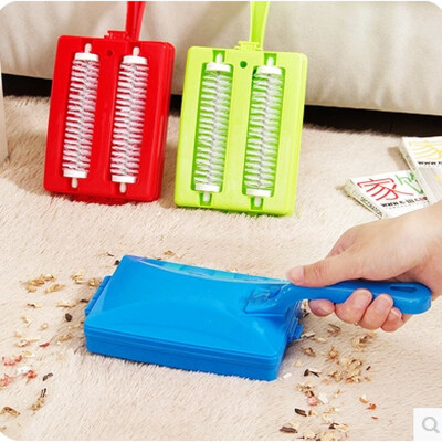 

Cntomlv Carpet Table Brush Plastic Handheld Crumb Sweeper Sofa Bed Brush Dirt Cleaner Collector Roller For Home Cleaning Tools