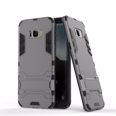 

WIERSS Shockproof Hard Phone Case for Samsung Galaxy S8 G950 G950F G950N S8 plus G955 G955F Combo Armor Case Back Cover Fundas